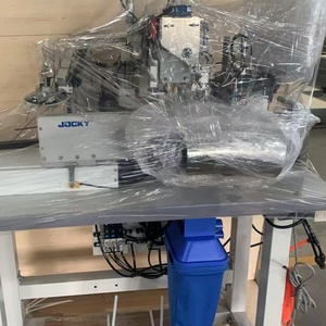 Máquina de Coser Industrial JOCKY JK-Q310, Puntada de Cubierta Automática, Dobladilladora de Camisetas, Doble Aguja - Product Image 3