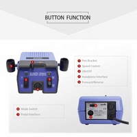 Machine à ongles professionnelle japonaise G5 Super UP200 35000RPM, lime à ongles électrique pour acrylique et gel, faible bruit et vibrations, lime électrique de salon