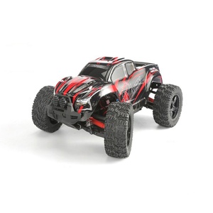 REMO 1035 Camion monstre tout-terrain RC 4x4 sans balais, étanche, échelle 1/10, 2,4 GHz, portée de contrôle 65 m, batterie 7,4 V, jouet cadeau - Product Image 1