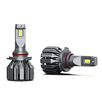 S19 Pro Model Terbaru 110W Daya Kuat dengan Tabung Tembaga Sistem Lampu Otomatis H1 H7 H11 9004 9005 9006 Lampu Depan LED