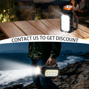 Multi funzionale tre sorgente luminosa lampada portatile per la casa campeggio all'aperto banca di alimentazione di emergenza <span class=keywords><strong>ricarica</strong></span> <span class=keywords><strong>solare</strong></span> campeggio - Product Image 2