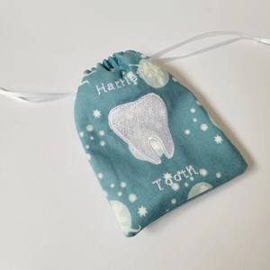 Natural Drawstring Cotton Medicine Storage <strong>Bags</strong> for Dentistry &amp; <strong>Tooth</strong> <strong>Fairy</strong> <strong>Bag</strong> Children's First <strong>Tooth</strong> Keepsake Gift - Product Image 2