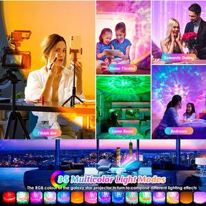 Proyector de Estrellas, Lámpara Nocturna de Galaxia, Proyector Espacial con Lámpara de Atardecer, Lámpara LED de Nebulosa para Dormitorio, Decoración del Hogar, Regalo para Niños - Product Image 5