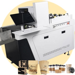 Giftec Multifunktion verpackungs maschinen Single Pass Digitaldrucker Pappbecher Papier beutel Wellpappe Box Machine Impresora - Product Image 1