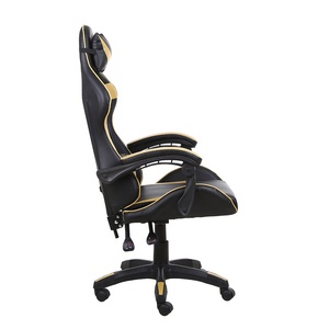 Chaises de Gaming toutes en métal noir et jaune, siège de <span class=keywords><strong>bureau</strong></span> et de Gaming, bon marché, vente en gros - Product Image 6
