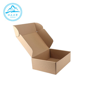 Caja de Cartón Corrugado de Papel Kraft Marrón Reciclado de Alta Calidad <span class=keywords><strong>Johnson</strong></span>, Caja de Embalaje para Envío, Caja de Correo Personalizada - Product Image 3