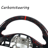 Accessoires pour Kia : Volant de voiture en fibre de carbone forgée sur mesure pour K5 5ème génération GT GT-Line DL3 OEM, amélioration intérieure sportive en forme de D