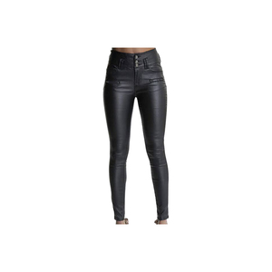 Pantalones de piel de oveja para mujer, pantalones de piel auténtica hechos a medida, de alta calidad - Product Image 1