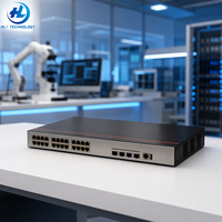 Switch de Red Ethernet Administrado Gigabit PoE+ de 24 Puertos 5735S-L24P4S-MA con 4 Puertos SFP de Enlace Ascendente para Empresas, Alimentación a Través de Ethernet