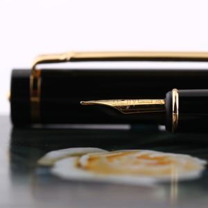 カスタム高級万年筆セット、ステンレス鋼314ゴールドペン先と高級ペンケース付き、プロの筆記に最適 - Product Image 3