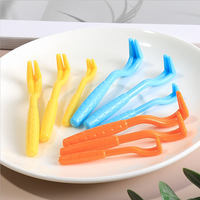 Kit de 3 extracteurs de tiques et de puces en plastique robuste, de tailles variées, efficaces pour chats et chiens