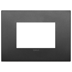 3M Classic Plate Matt Graphite 12.75x9.5cm <b>Plug</b> <b>Socket</b> Cover - Product Image 1