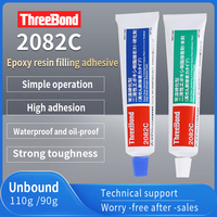 ThreeBond 3-Key TB2082C agen perbaikan Resin epoksi perekat kuat AB dua komponen