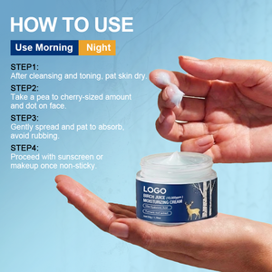 Crème Visage Naturelle Hydratante, Nourrissante, Apaisante, Réparatrice de Barrière Cutanée, Hydratation Intense 24H, Marque Privée - Product Image 5