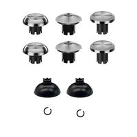 Manettes analogiques interchangeables en métal pour manette PS5 Edge, 8 en 1, manettes analogiques interchangeables, joysticks, poignées pour manettes