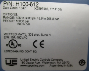 สวิตช์ UE H100-612/H100-701/H100-702/H100-704/H100-705/H100-706 - Product Image 5