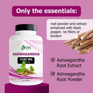 Supplier Custom Natural Ashwagnadha Capsules 2100mg with Ashwagandha Complex for Promote Stress Relief Sleep Support Capsules - Product Image 4