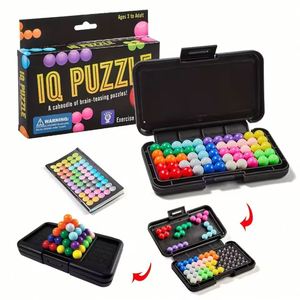 Cross-border Explosive Wisdom Magic Beads Through the Pyramid Platter Children's Logical <b>Thinking</b> Ability Educational Toys - Product Image 1