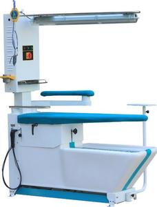 <span class=keywords><strong>Table</strong></span> de repassage commerciale à double poste 1600x500mm avec fer à <span class=keywords><strong>vapeur</strong></span>, pistolet pulvérisateur et planche chauffante <span class=keywords><strong>pour</strong></span> usine de blanchisserie - Product Image 1