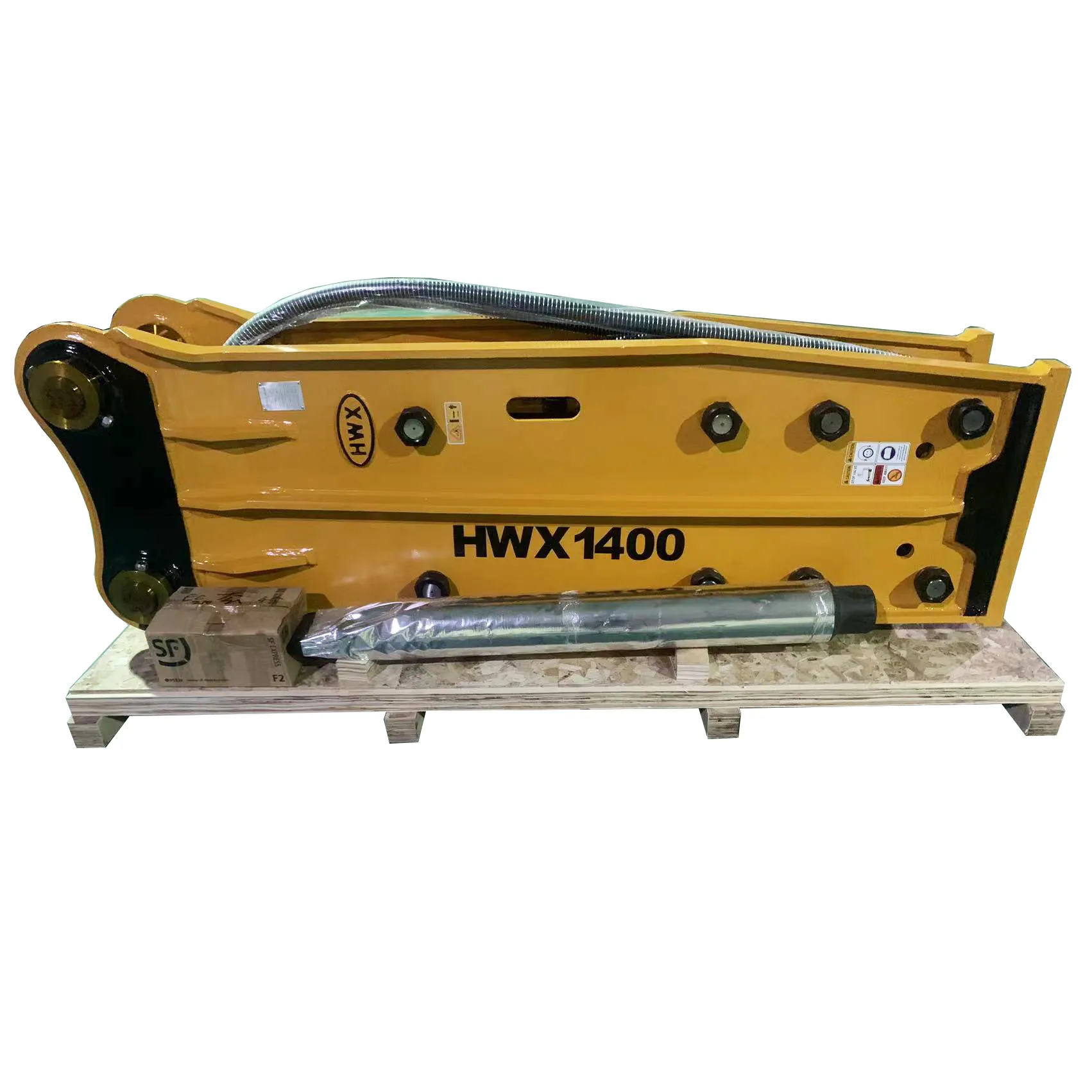 20-26 Ton Excavator Breaker HWX1400 Hydraulic Hammer For With 140mm Tool