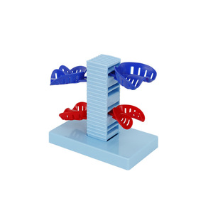 Dental Impression Tray Holder With Blue And <b>Red</b> Trays For Dental <b>Materials</b> Storage And Organization - Product Image 1
