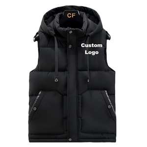 Chaleco de Forro Polar Casual para Hombre, Antipilling, con Cierre de Cremallera, Cálido, Transpirable, para Invierno y Otoño, Servicio OEM, Prenda Exterior de 300g - Product Image 2