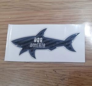 Autocollants 3D étanches Paul Et Shark élégants pour la décoration DIY de téléphones portables, tablettes et bagages - Product Image 1