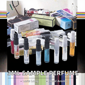 Muestra de Perfume en Spray con Aroma Floral de 3 ml, Eau de Parfum en Botellas Transparentes, Superventas, Popular - Product Image 2