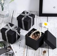 Cajas de Embalaje Divisorias Modernas y Ecológicas de Entrega Rápida, con Laminado Mate y Forro de Esponja para Dulces, Chocolates y Postres