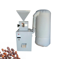 Machine commerciale à décortiquer les fèves de cacao, équipement de traitement des grains de café en gros avec moteur, décortiqueuse et batteuse de cacao tout-en-un