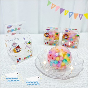 Vibrant 7-Color Planet Design with Clear Water <b>Bead</b> Texture Individually Wrapped for Safe Fun Stress-Relief Squeezing for Kids - Product Image 4