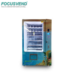 Máquina Expendedora Combinada FOCUSVEND a <span class=keywords><strong>Precio</strong></span> Económico, Cumple con la ADA, Modelo con Teclado, Múltiples Opciones (Tarjeta de Crédito/Código QR/Moneda) para Refrigerios - Product Image 1