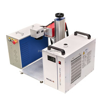Machine de marquage laser CO2 UV à portique mobile XY 800*800 MM pour marquage fin UV 5W 10W 15W sur verre, plastique, céramique