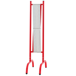 Fabrika doğrudan 250CM geçici crocrokontrol bariyeri genişletilebilir güvenlik trafik Metal barikat katlanır bariyer çit satılık - Product Image 2