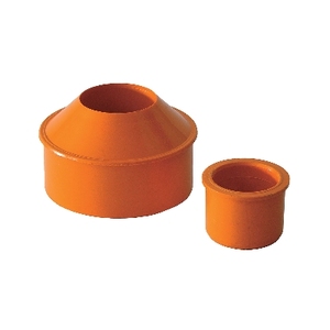 Tubería de PVC Naranja Concéntrica Interna de 50F x 100M para Drenajes - Product Image 1