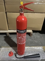 Extincteur à dioxyde de carbone 10 lb (5 kg) certifié CE ISO, système d'extinction d'incendie au gaz de dioxyde de carbone