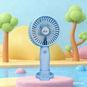 สินค้ามาใหม่ ขายส่ง ราคาพิเศษ พัดลมมือถือพลาสติก ABS ลายการ์ตูนแบบพกพา ยี่ห้อ Bubu ปรับความเร็วได้ 3 ระดับ - Product Image 3