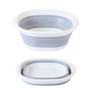 Lavabo Portátil Plegable de Plástico Reforzado para Uso Doméstico - Product Image 1