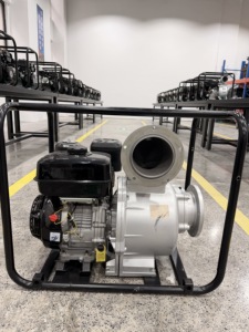 Bomba de Agua a Gasolina Estándar de 40 HP (Serie de Bombas con Motor de Gasolina), 15m de Altura de Elevación, Arranque Manual - Product Image 5