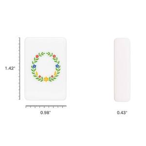 Weißer Glänzender Weizenbeeren-Cottage-Druck für Frauen Frühlingsgarten-Geschenk - Product Image 4