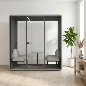 Cabine <span class=keywords><strong>de</strong></span> bureau insonorisée modulaire pour jardin extérieur, cabine <span class=keywords><strong>de</strong></span> réunion acoustique, boîte silencieuse - Product Image 1
