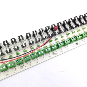 18CH Splice <b>5V</b> 12V 24V DC Output 1A Distribution Board PCB Terminal Block Diverter Plate for LED Lights CCTV Power Box F497 - Product Image 1