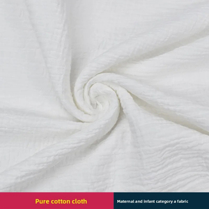 Tela <span class=keywords><strong>de</strong></span> Brocado Orgánico 100% Algodón para Ropa <span class=keywords><strong>de</strong></span> Cama, Tela Crepé <span class=keywords><strong>de</strong></span> Doble Capa <span class=keywords><strong>de</strong></span> Gran Ancho, <span class=keywords><strong>Gasa</strong></span> <span class=keywords><strong>de</strong></span> Algodón Puro <span class=keywords><strong>de</strong></span> 40 Hilos - Product Image 2