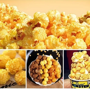 Máy làm bỏng ngô caramel bằng thép không gỉ thương mại mới để bán, máy làm bỏng ngô công nghiệp - Product Image 6