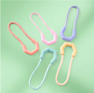 Tiroirs à glissière en PVC, <span class=keywords><strong>curseur</strong></span> de cordon en plastique, clip de remplacement de haute qualité, extrémités pour vêtements, sac à dos, accessoires de bagages - Product Image 6