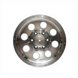 Nouvelles <span class=keywords><strong>jantes</strong></span> en aluminium tout-terrain 15x8 15x10 16x10 avec design concave, finition chromée et rayons pour voiture - Product Image 1