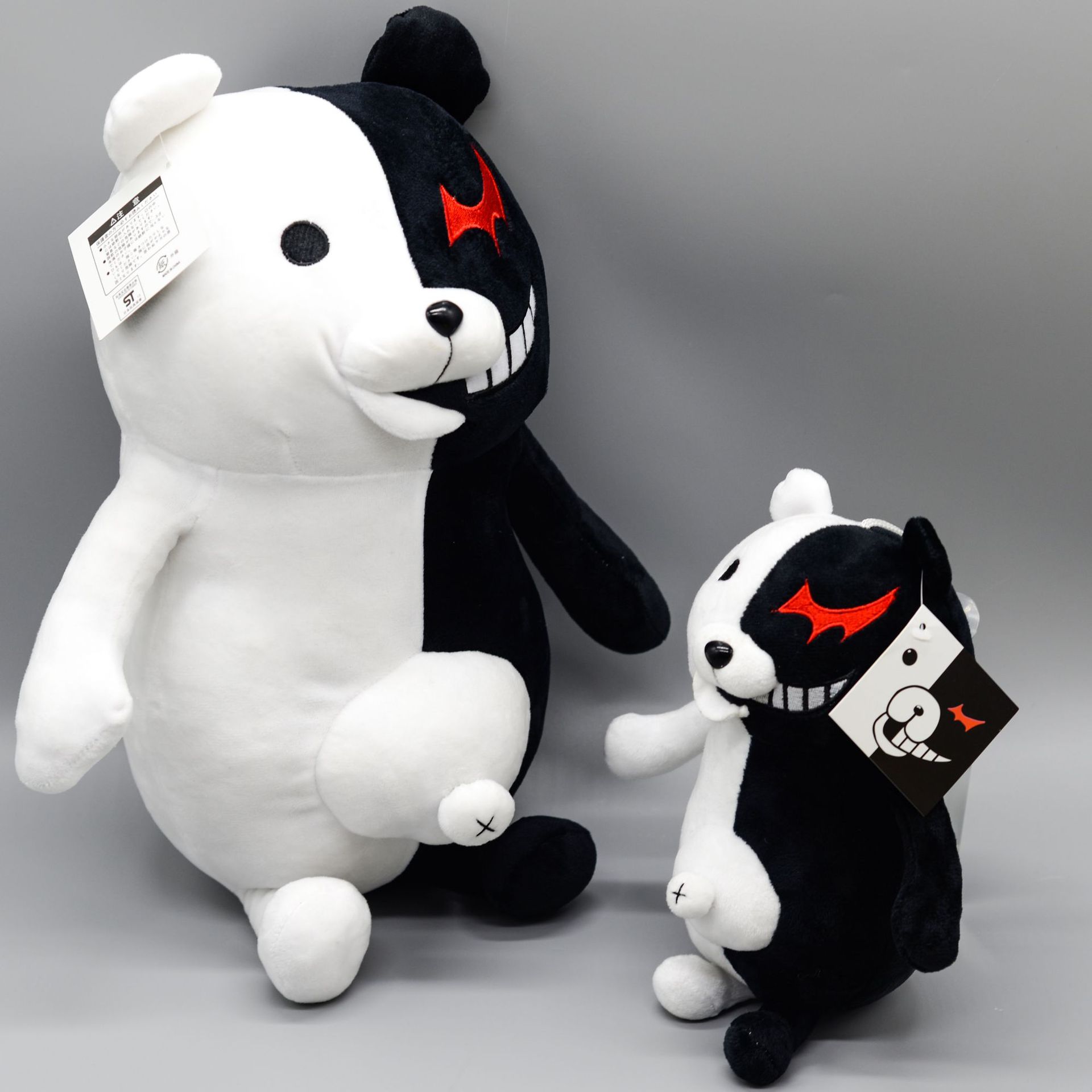 ファクトリーアウトレットDanganronpaモノクマ動物のおもちゃ