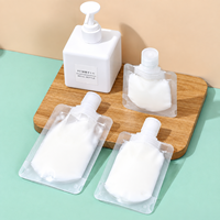 Sachets de voyage pour cosmétiques, gel douche, shampoing, petit nettoyant facial portable, ensemble de mini-sachets jetables en gros