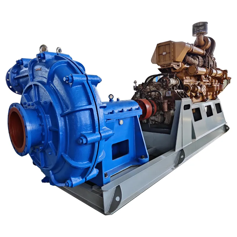 Non-Blockage 8 inch pond dredging and sand removal electric dredging pump manufacturer
