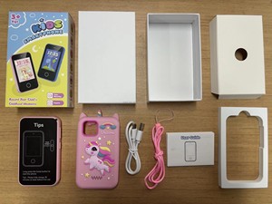 Téléphone portable pour enfants, <span class=keywords><strong>prix</strong></span> d'usine, XA50, écran tactile, smartphone avec talkie-walkie, jeux de puzzle, jouet éducatif pour les tout-petits de 4 ans et plus - Product Image 5